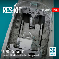 A-7D Corsair II cockpit (Detailed edition) for Hasegawa...