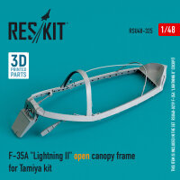 F-35A Lightning II open canopy frame for Tamiya kit (3D...