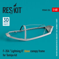 F-35A Lightning II close canopy frame for Tamiya kit (3D...