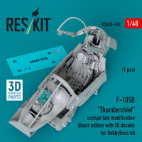 F-105D Thunderchief cockpit late modification (Basic...