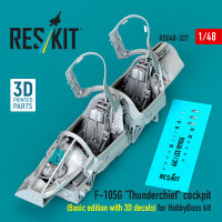 F-105G Thunderchief cockpit (Basic edition with 3D...