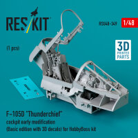 F-105D Thunderchief cockpit early modification (Basic...
