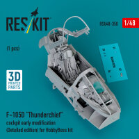 F-105D Thunderchief cockpit early modification (Detailed...