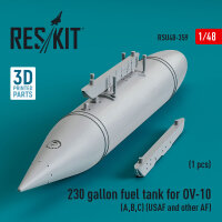 230 gallon centerline fuel tank for OV-10 (A,B,C) (USAF...