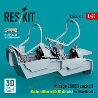 Mirage 2000B cockpit (Basic edition with 3D decals) for...