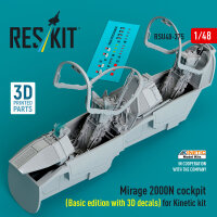 Mirage 2000N cockpit (Basic edition with 3D decals) for...