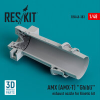 AMX (AMX-T) Ghibli exhaust nozzle for Kinetic kit (3D...