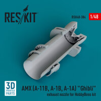 AMX (A-11B, A-1B, A-1A) Ghibli exhaust nozzle for...
