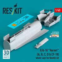 F/A-18 Hornet (A, B, C, D & CF-18) wheel bays for...