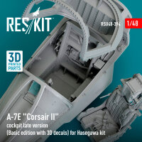 A-7E Corsair II cockpit late version (Basic edition with...
