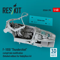 F-105D Thunderchief cockpit late modification (Detailed...