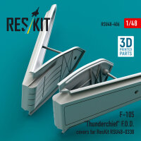 F-105 Thunderchief F.O.D. covers for ResKit RSU48-0338...
