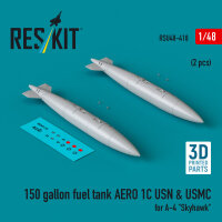 150 gallon fuel tank AERO 1C USN & USMC (2 pcs) for...