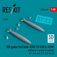 300 gallon fuel tank AERO 1D USN & USMC (without fin...