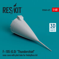 F-105 (G,D) Thunderchief nose cone with pitot tube for...