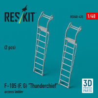 F-105 (F, G) Thunderchief access ladders (2 pcs) (3D...