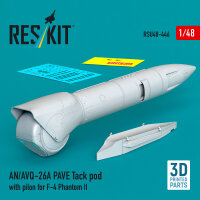 AN/AVQ-26A PAVE Tack pod with pilon for F-4 Phantom II...