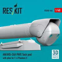 AN/AVQ-26A PAVE Tack pod with pilon for F-4 Phantom II...