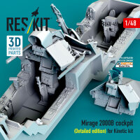 Mirage 2000B cockpit (Detailed edition) for Kinetic kit...