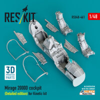 Mirage 2000D cockpit (Detailed edition) for Kinetic kit...