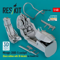 Mirage-2000-5 cockpit (Basic edition with 3D decals) for...