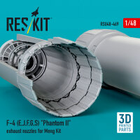 F-4 (E, J, F, G, S) Phantom II exhaust nozzles for Meng...