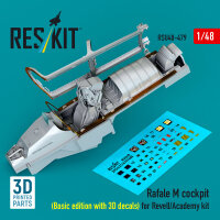 Rafale M cockpit (Basic edition with 3D decals) for...