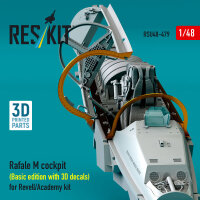 Rafale M cockpit (Basic edition with 3D decals) for...
