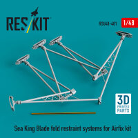 Sea King blade fold restraint systems for Airfix kit (3D...
