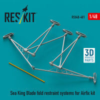 Sea King blade fold restraint systems for Airfix kit (3D...
