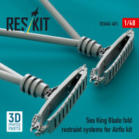 Sea King blade fold restraint systems for Airfix kit (3D Printed)