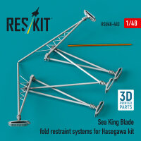 Sea King blade fold restraint systems for Hasegawa kit...