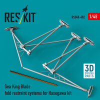 Sea King blade fold restraint systems for Hasegawa kit...