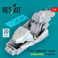 F-35A Lightning II cockpit (Detailed edition) for Tamiya...