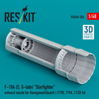 F-104 (S, G-late) Starfighter exhaust nozzle for...