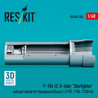 F-104 (S, G-late) Starfighter exhaust nozzle for...