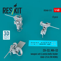 CH-53, MH-53 weapon set & ammo belts feeder (GAU-21/A...