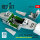 A-10C Thunderbolt II cockpit (Basic edition with 3D decals) for GWH kit (3D Printed)