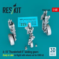 A-10 Thunderbolt II landing gears (Early & Late) (in...