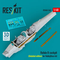 Rafale B cockpit (Detailed edition) for HobbyBoss kit (3D...