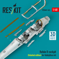 Rafale B cockpit (Detailed edition) for HobbyBoss kit (3D...