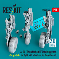A-10 Thunderbolt II landing gears (Early & Late) (in...