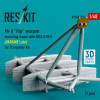 Mi-8 Hip weapon mounting frame with BD3-57KrV for...