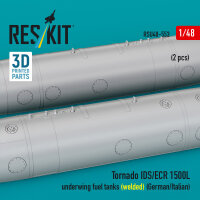 Tornado IDS/ECR 1500L underwing fuel tanks (welded)...