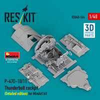 P-47D-10/11 Thunderbolt cockpit (Detailed edition) for...