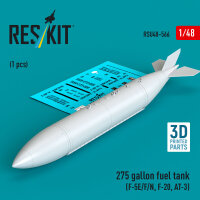 275 gallon fuel tank (F-5E/F/N, F-20, AT-3) (1 pcs) (3D...