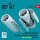 A-10A/C Thunderbolt II nacelles with air intakes & exhaust nozzles (open engine bay) for GWH kit (3D Printed)