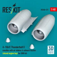 A-10A/C Thunderbolt II nacelles with air intakes &...