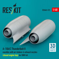 A-10A/C Thunderbolt II nacelles with air intakes &...