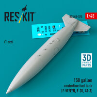 150 gallon centerline fuel tank (F-5E/F/N, F-20, AT-3) (1...